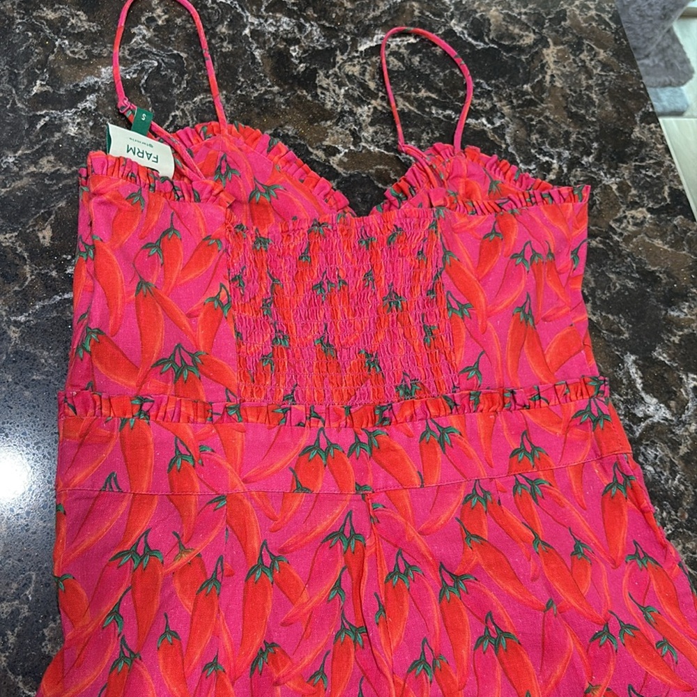FARM Rio Vibrant Pink Jumpsuit - Picture 7 of 8